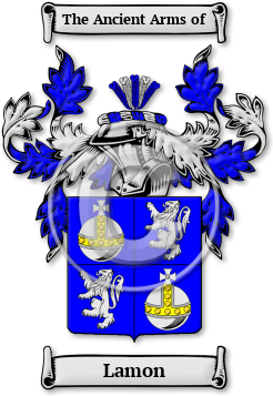 Lamon Family Crest Download (jpg) Legacy Series - 150 DPI