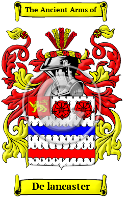 De lancaster Family Crest/Coat of Arms