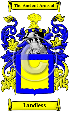 Landless Family Crest Download (JPG) Heritage Series - 600 DPI