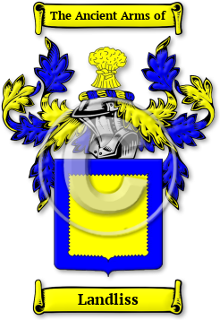 Landliss Family Crest Download (jpg) Legacy Series - 150 DPI