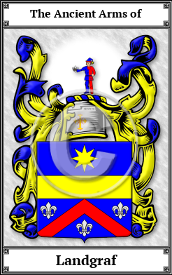 Landgraf Family Crest Download (JPG)  Book Plated - 150 DPI