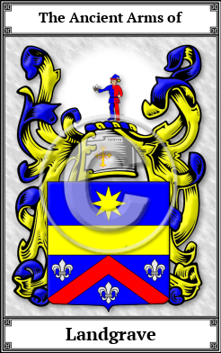 Landgrave Family Crest Download (JPG)  Book Plated - 150 DPI