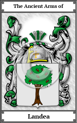 Landea Family Crest Download (JPG) Book Plated - 600 DPI
