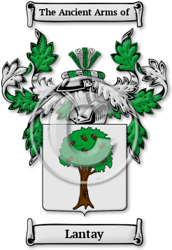 Lantay Family Crest Download (jpg) Legacy Series - 150 DPI