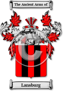 Lansburg Family Crest Download (jpg) Legacy Series - 150 DPI