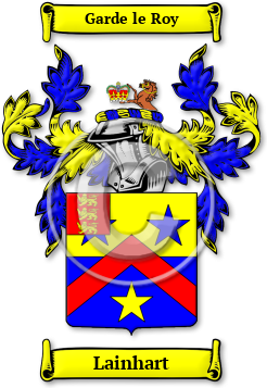 Lainhart Family Crest Download (jpg) Legacy Series - 150 DPI