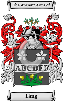 Láng Family Crest Download (JPG) Heritage Series - 300 DPI