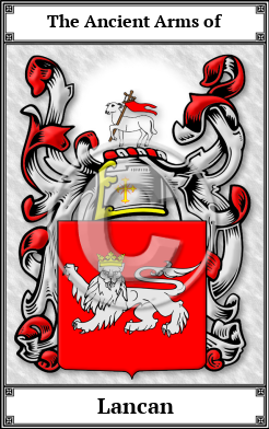 Lancan Family Crest Download (JPG)  Book Plated - 150 DPI