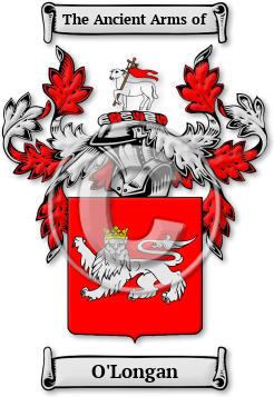 O'Longan Family Crest Download (JPG) Legacy Series - 600 DPI