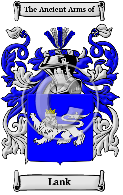 Lank Family Crest Download (JPG) Heritage Series - 600 DPI