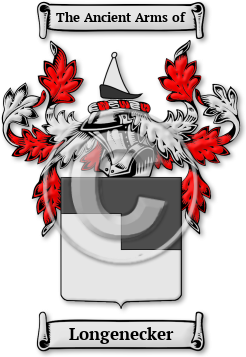 Longenecker Family Crest Download (JPG) Legacy Series - 600 DPI