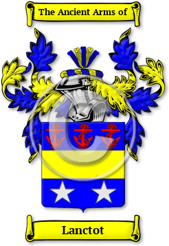 Lanctot Family Crest Download (JPG) Legacy Series - 300 DPI