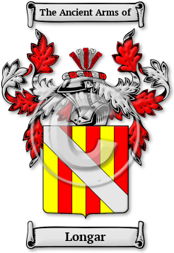 Longar Family Crest Download (jpg) Legacy Series - 150 DPI