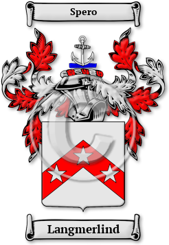 Langmerlind Family Crest Download (JPG) Legacy Series - 600 DPI