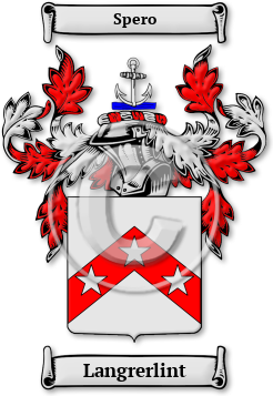 Langrerlint Family Crest Download (JPG) Legacy Series - 600 DPI