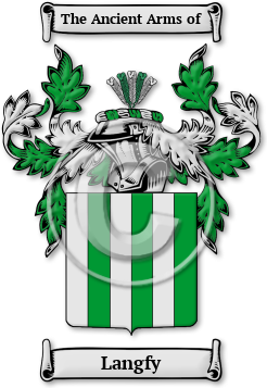 Langfy Family Crest Download (jpg) Legacy Series - 150 DPI