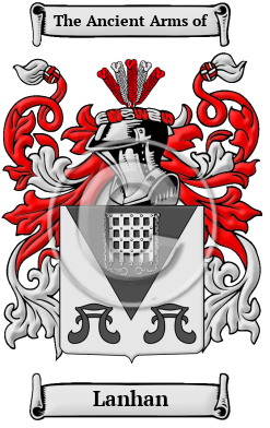 Lanhan Family Crest Download (JPG) Heritage Series - 600 DPI