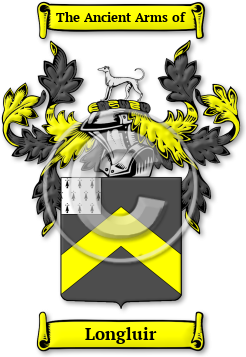 Longluir Family Crest Download (JPG) Legacy Series - 600 DPI