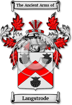Langstrode Family Crest Download (JPG) Legacy Series - 600 DPI