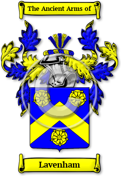 Lavenham Family Crest Download (jpg) Legacy Series - 150 DPI