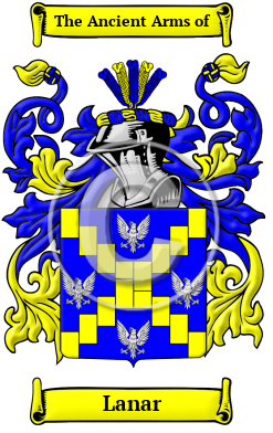 Lanar Family Crest Download (JPG) Heritage Series - 600 DPI