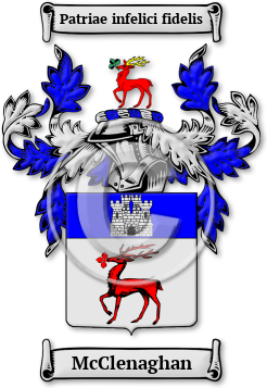 McClenaghan Family Crest Download (jpg) Legacy Series - 150 DPI
