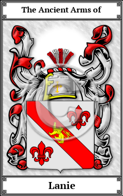 Lanie Family Crest Download (JPG) Book Plated - 600 DPI