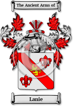 Lanie Family Crest Download (JPG) Legacy Series - 600 DPI