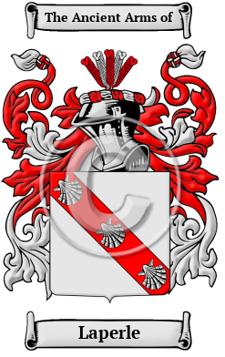 Laperle Family Crest/Coat of Arms