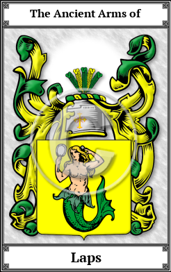 Laps Family Crest Download (JPG)  Book Plated - 150 DPI