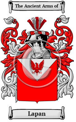 Lapan Family Crest Download (JPG) Heritage Series - 600 DPI