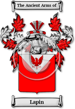 Lapin Family Crest Download (jpg) Legacy Series - 150 DPI