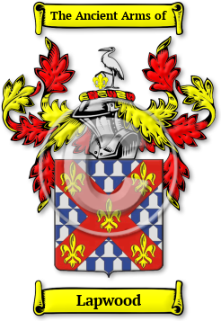 Lapwood Family Crest Download (jpg) Legacy Series - 150 DPI