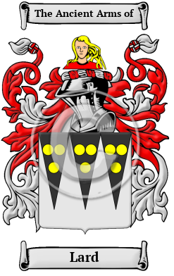 Lard Family Crest Download (JPG) Heritage Series - 600 DPI