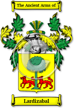 Lardizabal Family Crest Download (jpg) Legacy Series - 150 DPI