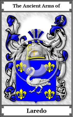 Laredo Family Crest Download (JPG)  Book Plated - 150 DPI