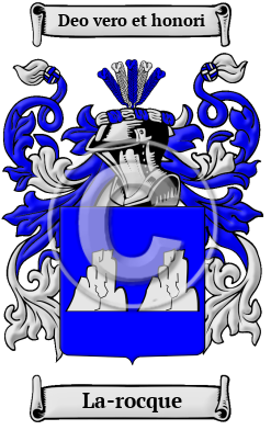 La-rocque Family Crest Download (JPG) Heritage Series - 300 DPI
