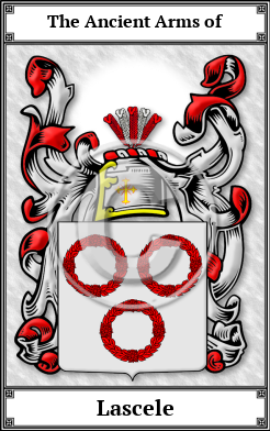 Lascele Family Crest Download (JPG)  Book Plated - 150 DPI