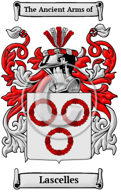 Lascelles Family Crest/Coat of Arms