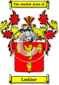 Lashine Family Crest Download (jpg) Legacy Series - 150 DPI