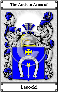 Lasocki Family Crest Download (JPG)  Book Plated - 150 DPI