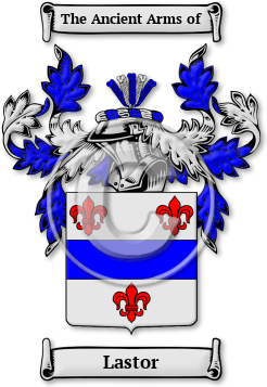 Lastor Family Crest Download (jpg) Legacy Series - 150 DPI