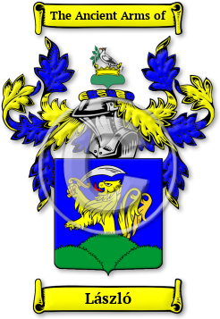 László Family Crest Download (JPG) Legacy Series - 600 DPI