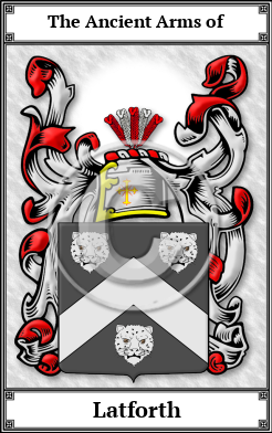 Latforth Family Crest Download (JPG)  Book Plated - 150 DPI