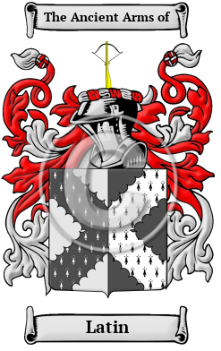 Latin Family Crest Download (JPG) Heritage Series - 600 DPI