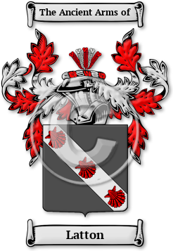 Latton Family Crest Download (JPG) Legacy Series - 600 DPI