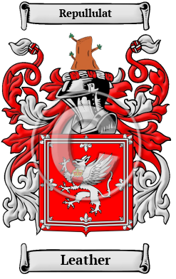 Leather Family Crest Download (JPG) Heritage Series - 600 DPI