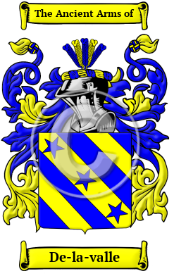 De-la-valle Family Crest Download (JPG) Heritage Series - 300 DPI