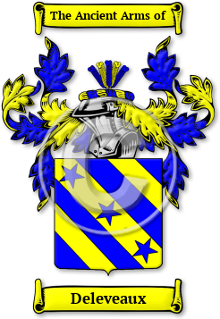Deleveaux Family Crest Download (JPG) Legacy Series - 600 DPI