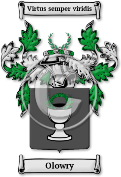 Olowry Family Crest Download (JPG) Legacy Series - 600 DPI